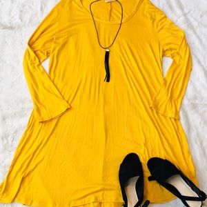 Brand New Mustard Yellow Shirt.